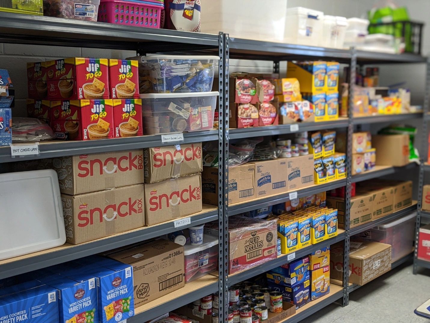 Snacks, Food Pantry Snack Pack Program Potsdam, New York